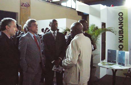 Stand do Governo de Kuando Kubango, na SIMA III